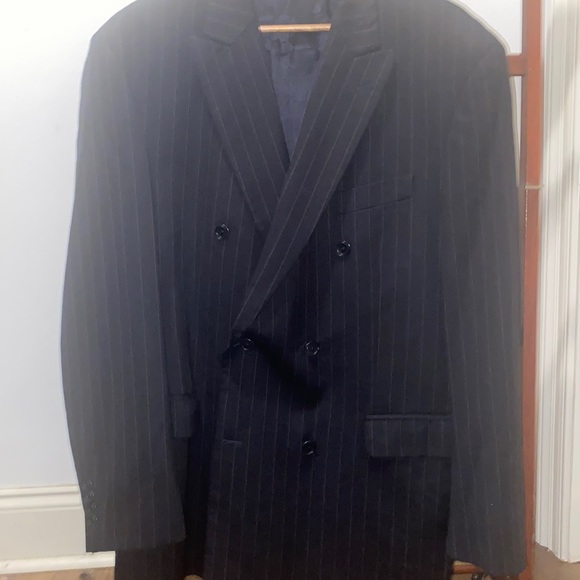 Pin striped Agusto suit jacket from Italy. 43 RE - Picture 3 of 3